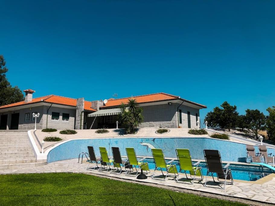 Maison Familiale De Caractere Avec Piscine Padronelo Buitenkant foto